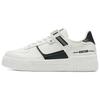 Simple Fashion Unlimited Lightweight Durable Low-Top Skate Shoes Women Sneaker White Black 975318310067-1