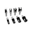 Woodworking Drill Set Round Wooden Tenon Kit Round Wooden Tenon Carbon Steel Wooden Plug Knife Wooden Plug Drill