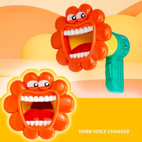 

Вокальная игрушка Уникальная интересная богатая экспрессия Высокопроизводительный микрофон Забавные звуковые эффекты Развлечения ABS Рог Игрушка для изменения голоса
