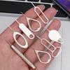 16 Stück/Set SIM-Karten-Auswurfstift Nadel Universell Handy Stahl-Auswurfstift SIM-Kartenfach Öffner Schlüsselanhänger Für iPhone Samsung