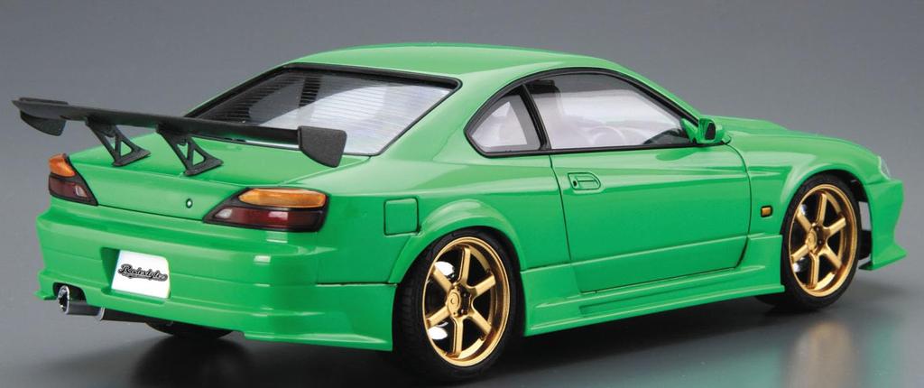 Aoshima Bunka Kyozai The Tuned Car Series Nissan Rodec Style S15 Silvia Plastmodell 1/24 Nr.42 '99