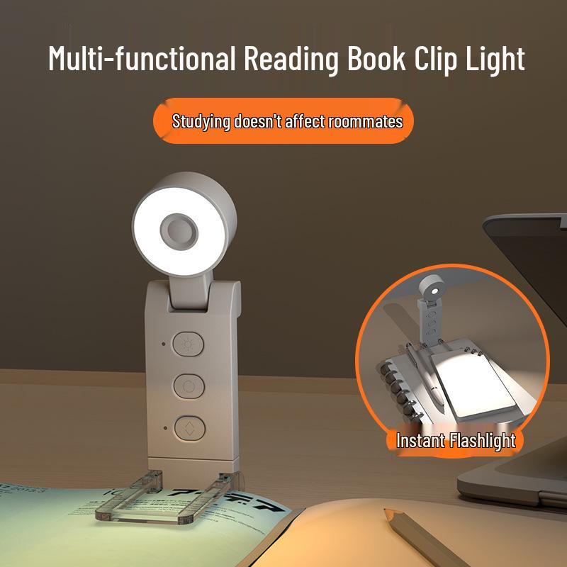 Compact Foldable Book Light - Bestseller Portable Reading Lamp & Bookmark