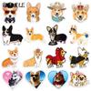 10 30 50 100PCS Cartoon Cute Corgi Dog Stickers Animals DIY Toy Skateboard Laptop Suitcase Case Table DecalS Graffiti Sticker F5