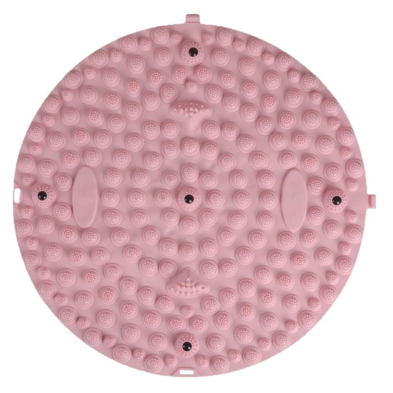 Extra Large Acupressure Foot Mat - 56cm Diameter Deep Tissue Massage Pad for Reflexology Foot and Body Pain Relief Therapy