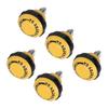 5Pcs Fitness Adjustment Knob Quick Release Spring Pull Pin Knob Replacement Part for Fitness Equipment Exercise Bike