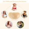 Self-Adhesive Thick Anti-Slip Heart-Shaped Breast Pads for Sports and Swimwear