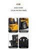 2.4G Remote Control Forklift Toy: 11-Channel Crane with Lights and Music for Kids