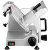 Commercial Meat Slicer, 200W Electric Deli Food Slicer, 350-400RPM Meat Slicer with 8" Carbon Steel Blade, 0 - 0.47 inch Adjustable Thickness Electric