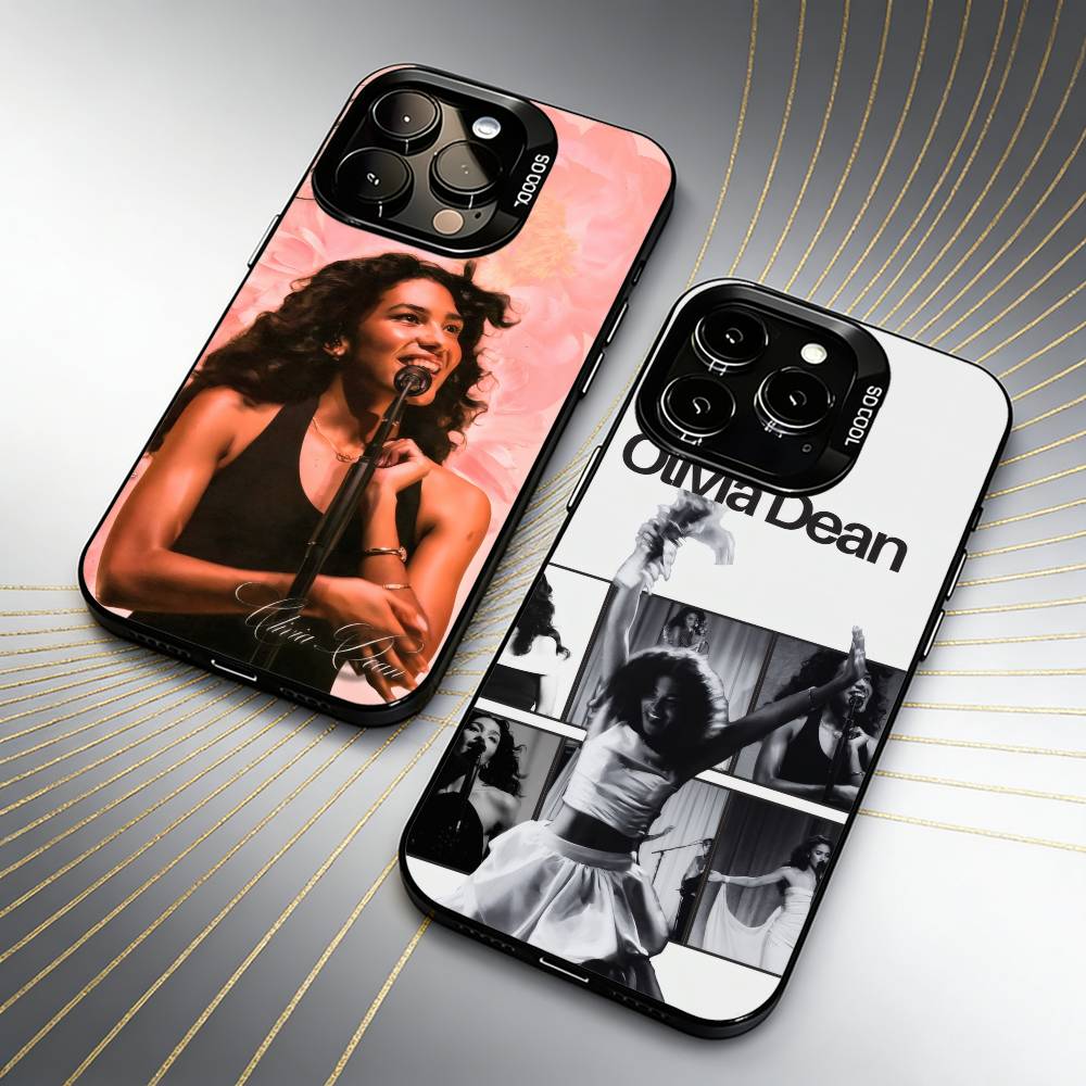 SO EASY O-Olivia D-Dean Singer Phone Case For iPhone 16 17 15 14 12 13 Pro Max Black Candy Matte Shockproof Cover