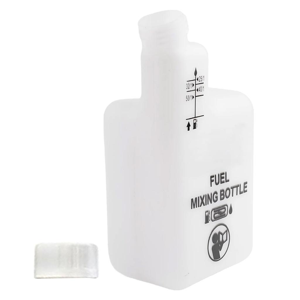 1L Gasolines Oil Mixing Bottle for 2 Strokes Engine Tool with Multiple Ratio Marking for Garden Machinery Fuels Blending