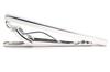 TATEOSSIAN Grid Long Tie Bar Tie Tie (Rhodium) (Tie Pin, Clip, Clip)