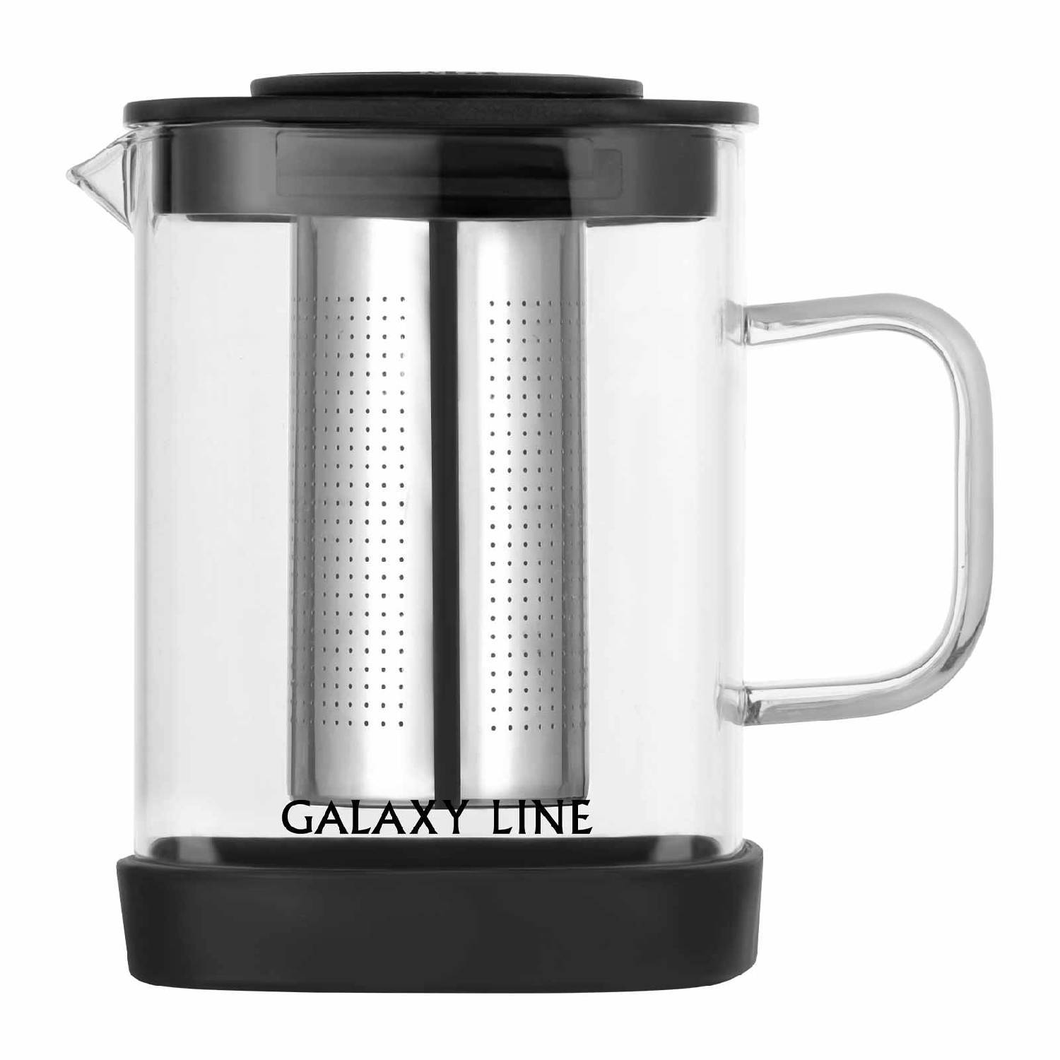 

Чайник Galaxy Gl 9361 1000 мл 18 10 Фильтр из нержавеющей стали Борная колба