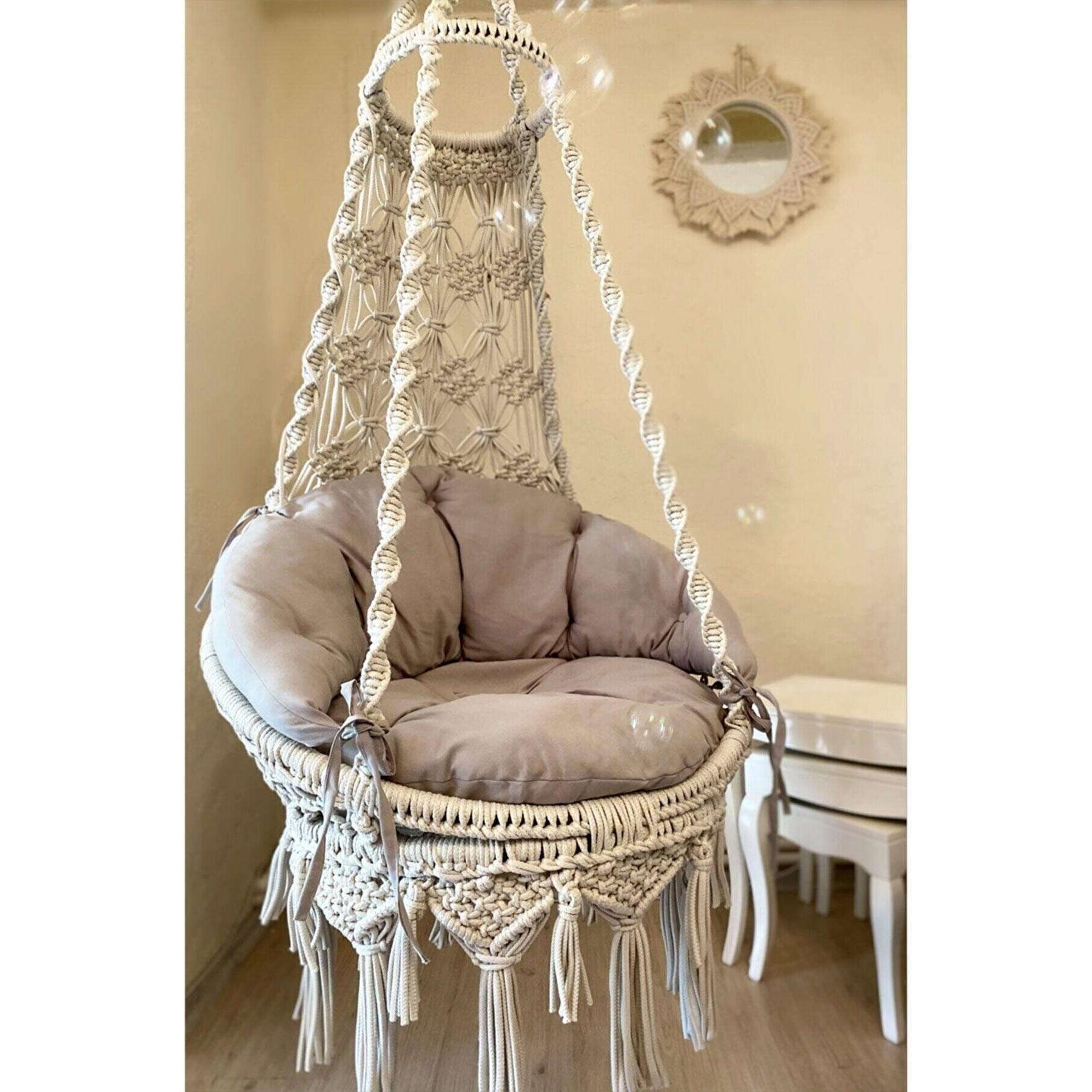 

Качели Yeshill s Home Hüma Cream Macrame
