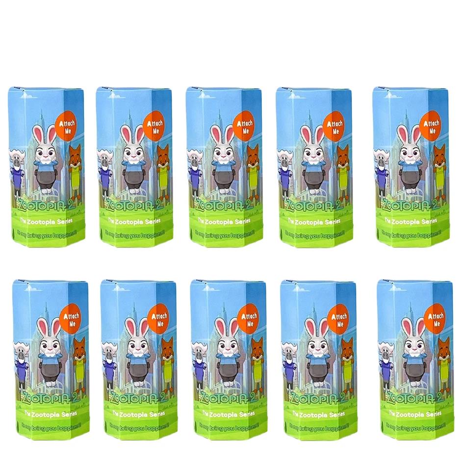 Cartoon Animal Rabbit Judy Fox Mr. Nick Model Toy for Kids Bedroom Decor Ideal Children's Birthday Christmas Gift