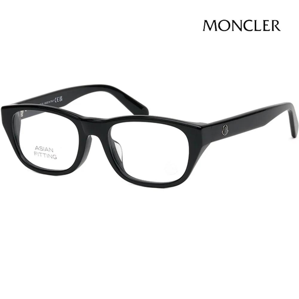 

Moncler Eyeglass Frames ML5158D 001 Square Black Horn-rimmed