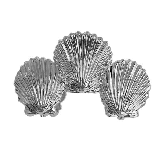 Hair Claw Oceanic Design Back Head Hair Clip with Shells Starfish Conch Pattern Multi-Purpose Hair Accessories