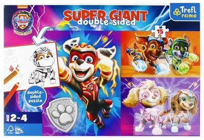 Puzzle Super Gigant 15 Wspaniała Drużyna Paw 42009