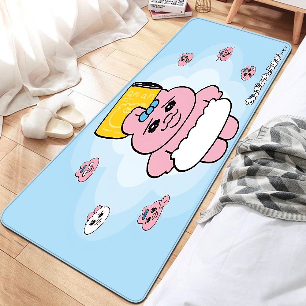O-OpanchuS-S Usagi Bathroom Mat Retro Multiple Choice Living Room Kitchen Rug Non-Slip Bedside Mats