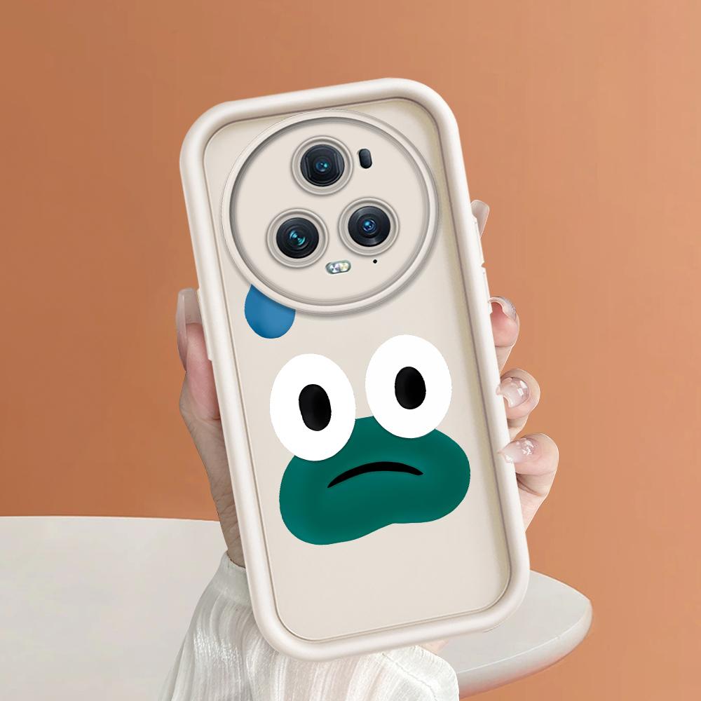 Soft Silicone Square Ladder Printing Pattern Phone Casing Full Cover Camera Shockproof Protection Rubber Case for Huawei Honor