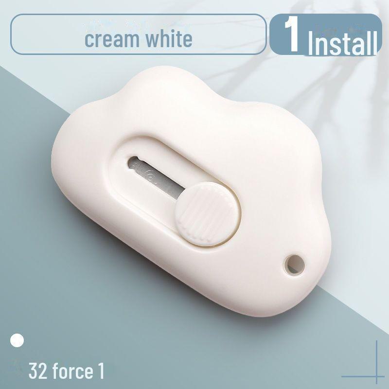 Mini Cute Cloud Utility Knife - Portable, Labor-Saving Paper Cutter for Students and Office Use