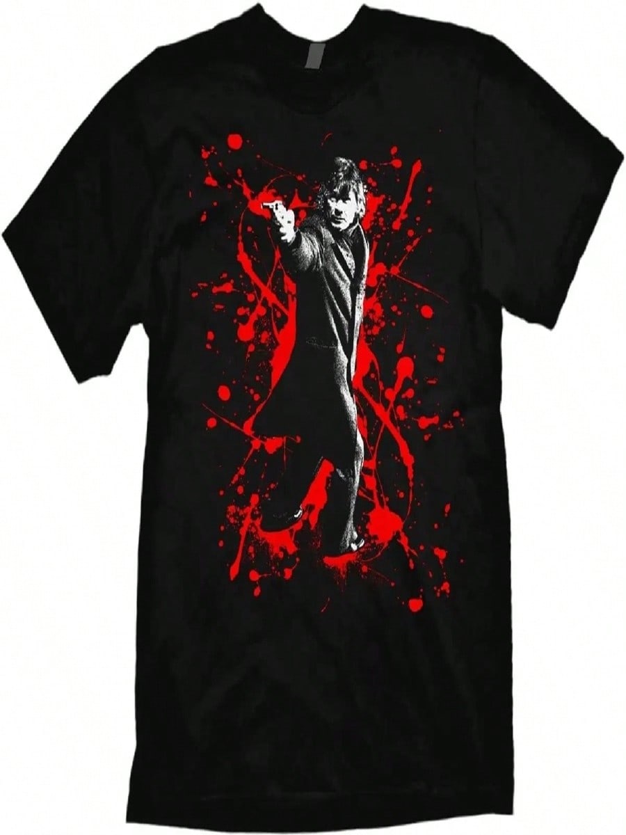 Death Wish T-Shirt Inspired By The 1974 Charles  Movie S разноцветный