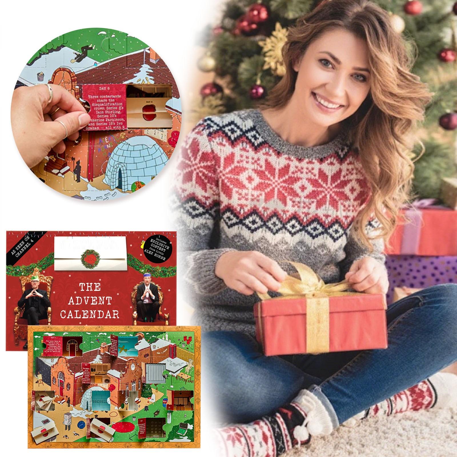 

Рождественский мастер Адвент-календарь вслепую, Лучший выбор для друзей One Size