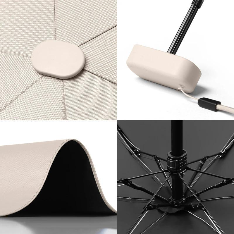 Mini Umbrella Capsule Umbrella Rain and Sun Protection Outdoor Travel Portable Sunshade Umbrella with Storage Box 01