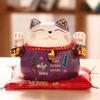 Large Ceramic Lucky Cat Ornament: Creative Piggy Bank & Home Decoration Gift
