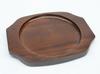 Castle Enterprise Asahi Skillet Frying Pan 17/16 Dedicated Wooden Stand