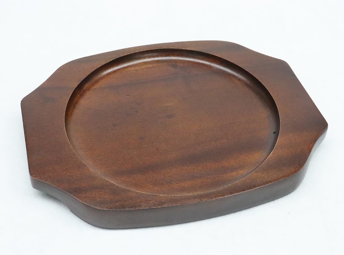 

Castle Enterprise Asahi Skillet Frying Pan 17/16 Dedicated Wooden Stand