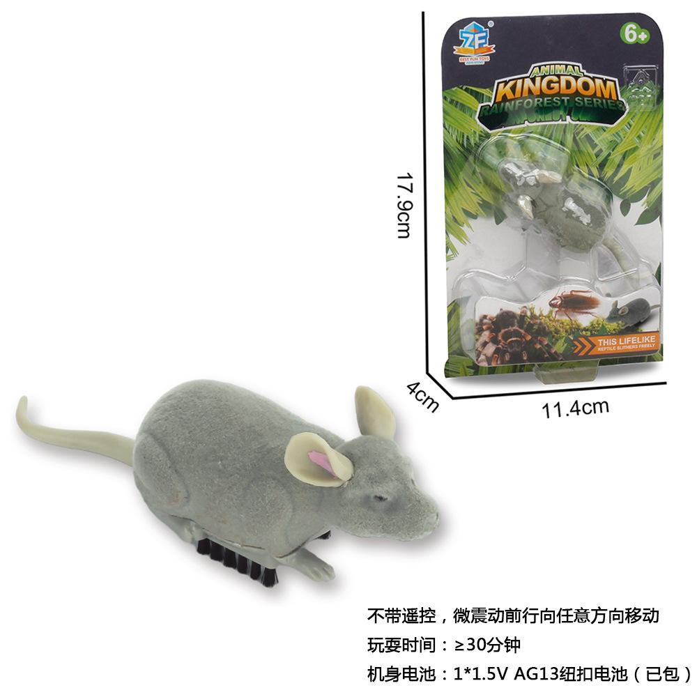 Yeni Köpek Kedi Titreşimli Fırça Yürüyen Küçük Hamamböceği Hilesi Simülasyon Elektrikli Hamamböceği Oyuncak Evcil Hayvan Malzemeleri