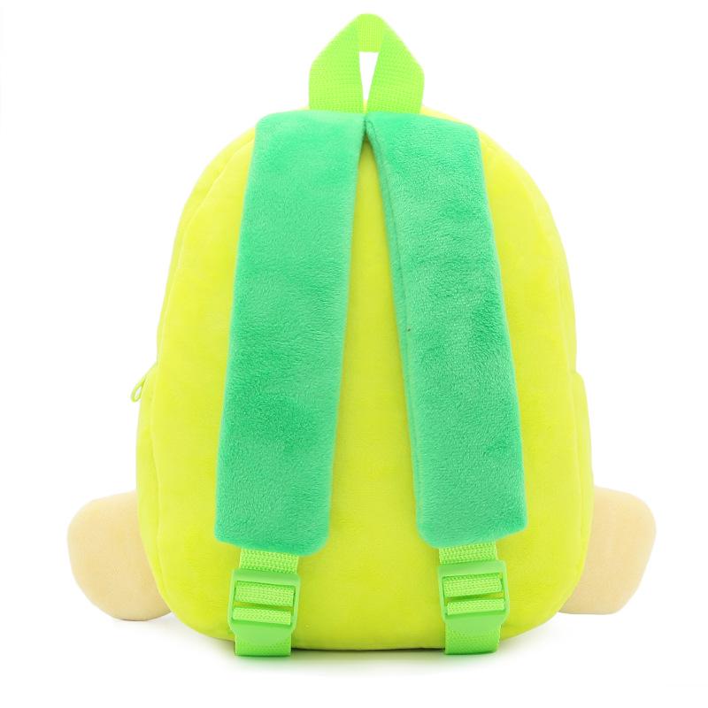 Customized children's bag Zoo children's schoolbag backpack plush animal turtle kindergarten 2-4 years old bag