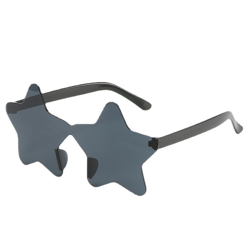 Nowe Modne Kolorowe Damskie Okulary Przeciwsłoneczne w Kształcie Gwiazd Vintage Cukierkowy Kolor Damskie Okulary Przeciwsłoneczne Zabawny Prezent na Halloween Okulary Party