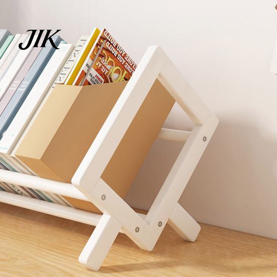 High-quality Storage Shelf Desktop Book Bamboo Organizer Rack Office Desk Wooden Magazine Display Tilting Bookcase Holder Stand Home