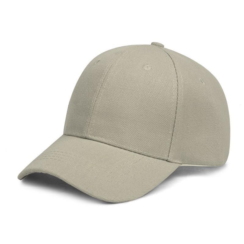Color Baseball Solid Cap Breathable Headwear Peaked Caps Sunscreen Hat Gift