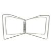 Camping Gear Stabilizers Base for Case Stainless Steel Construction Folding Design Includes Nonslip Pad Travel Friendly