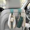 Wear-Resistant Car Headrest Hook High Load-Bearing Hanging Headrest Bag Holder  Automotive Seat