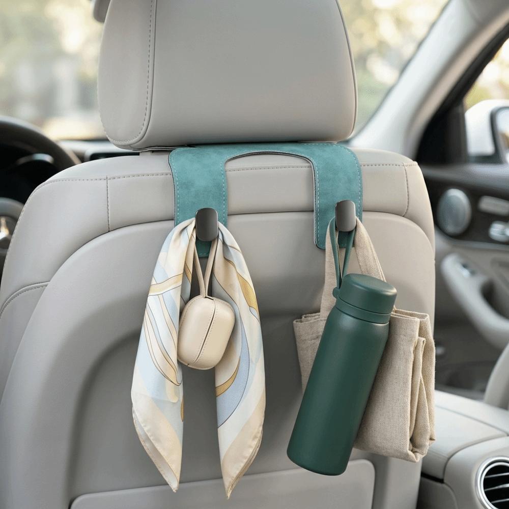Wear-Resistant Car Headrest Hook High Load-Bearing Hanging Headrest Bag Holder  Automotive Seat