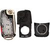 4/5 Buttons Car Key Case Shell For Vw/Volkswagen Sharan Caddy Eos Golf Jetta Beetle Polo Up Tiguan Touran Folding