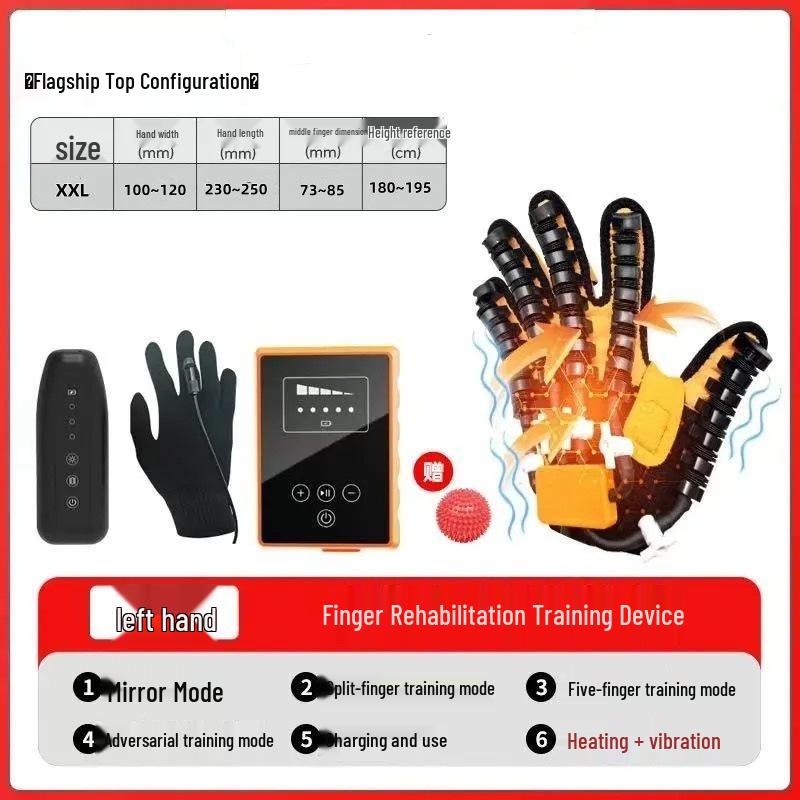 Portable Wireless Rehabilitation Gloves and Hand Massager for Stroke Recovery