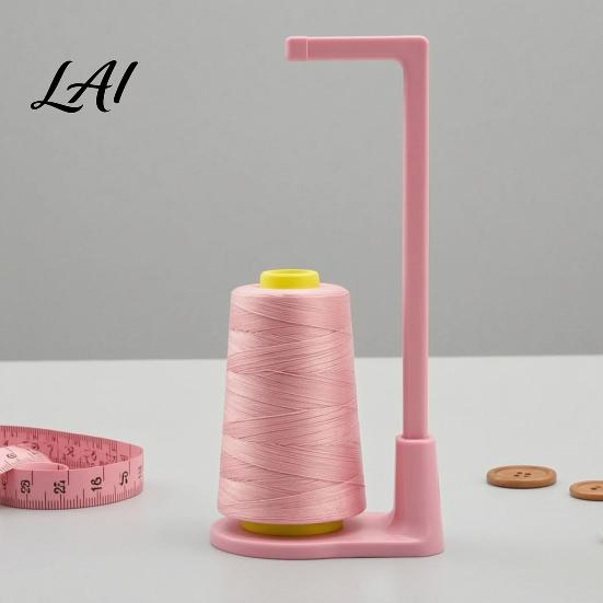Manual DIY Sewing Tool Large Spool Thread Stand 3D Printed Holder Quick Mount Desktop Organizer Cone Holder Prevents Tangling Breaking for Household