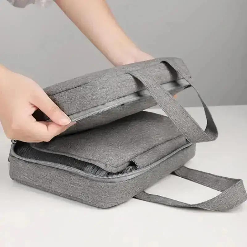 Portable Toiletry Bag Multifu Dry Wet Separation Four Fold Makeup Bages Large Capacity Travel Waterproof Folding Storage Box