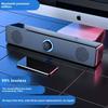 Dual Speaker Computer Desktop Stereo Bluetooth USB Powered Speakers with Deep Bass