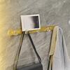 Acryl Badezimmerhaken Handtuchhalter Haken Gebürstetes Gold Kleider Hut Hakenleiste Bademantelhaken Küchenhaken Schlafzimmer Haken Badezimmerzubehör