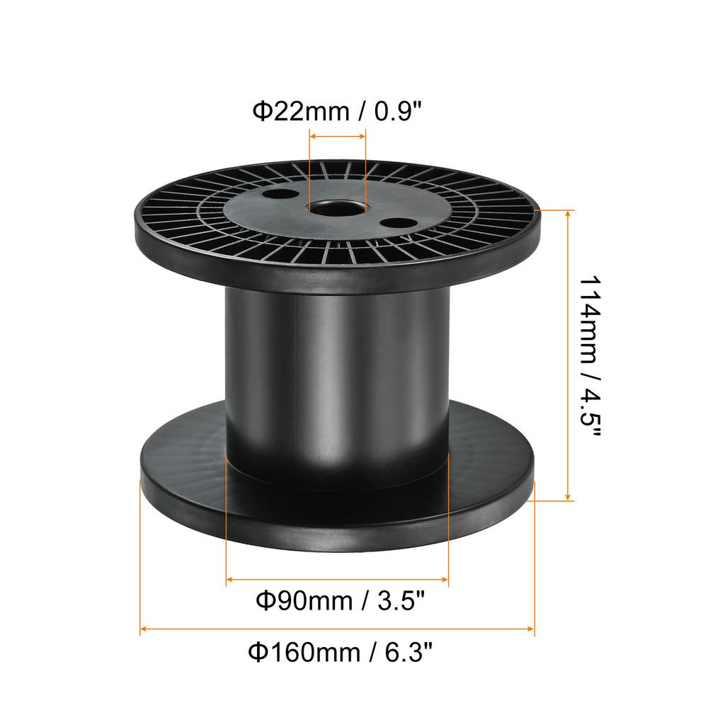 2pcs Floss Bobbins Plastic Empty Thread Spools Wire Weaving Bobbin Chain Tape for Sewing Embroidery  5 Inch/6.3 Inch