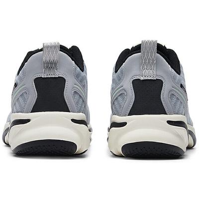 Comfortable Cushioning Low Top Running Shoes Men's Gray Black 112025515-4