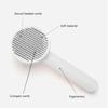 Cat-shape Self Cleaning Brush for Dogs & Cats Pet Grooming Tool Gentle Remove Undercoat Shedding Mats and Tangled Hair