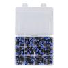 80 Pcs 1 4 Inch Pneumatic Fitting Kit Splitter Elbow Tee Straight Quick Connect Air Fittings for PU Nylon Soft PE Tube