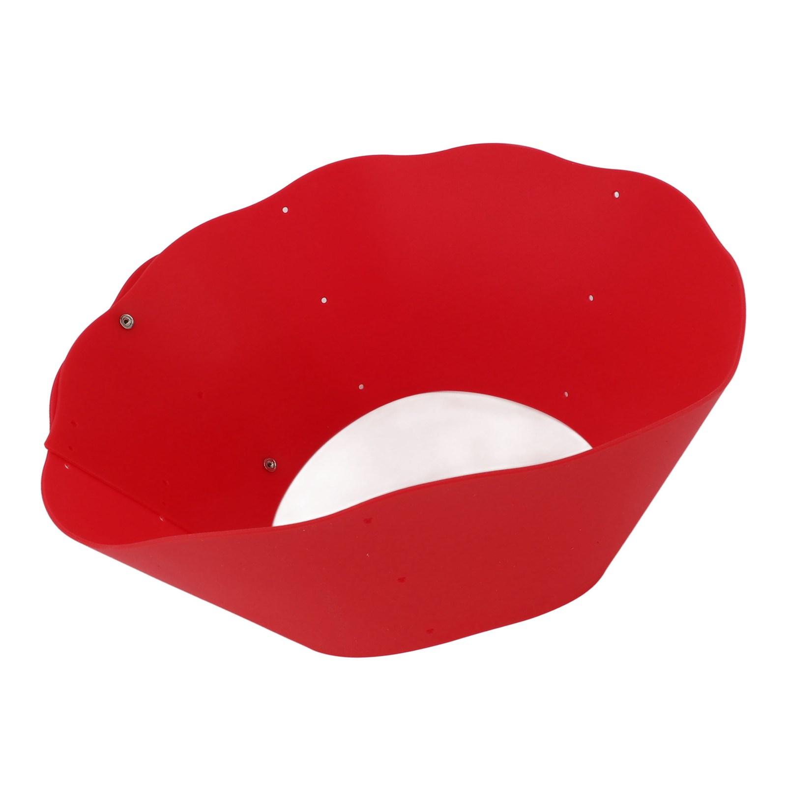 

ZK30 Защитный экран от брызг Силиконовый Защита от брызг масла Регулируемый Настенный для сковороды Принадлежности для готовки Красный красный