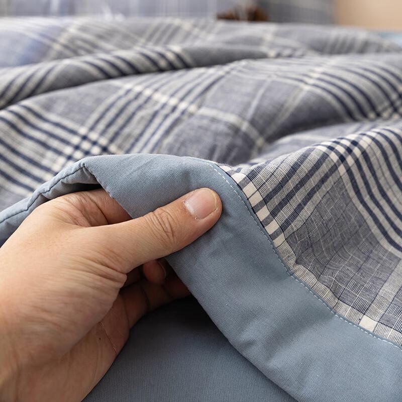 Manyaju Yarn-Dyed Washed Cotton Summer Quilt